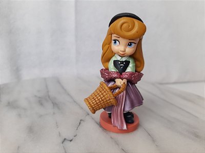 Miniatura Disney animators de jovem Aurora , A bela adormecida, 8 cm