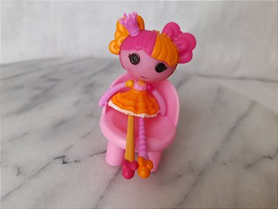 Mini Lalaloopsy , Lala Oopsies, sem acessórios , 8,5 cm usada