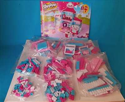 Blocos de montar Shopkins kinstructions chef club