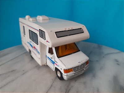 Miniatura de plástico RV trailer / motorhome  Spirit 15 cm com fricção spirit