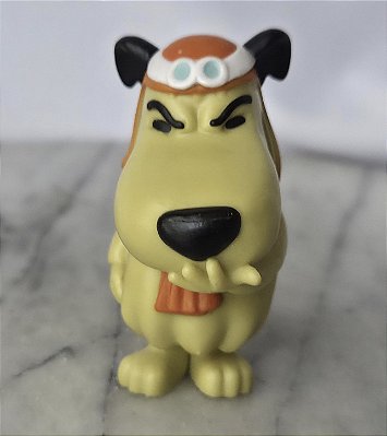 Boneco Toy art Muttley da Corrida Maluca, coleção Bob's 7 cm