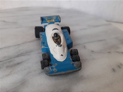 Brinquedos Rei, carro fórmula 1 Dapper Tyrrell P34, anos 80, 9cm, usado