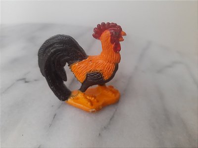 Miniatura vinil Safari de Galo, 4,5 cm, usada
