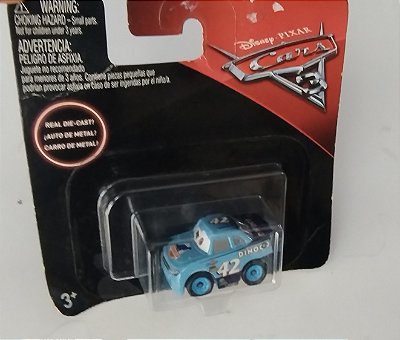 Miniatura de metal Cal Weathers Dinoco 42 carros Disney 3 coleção mini racers ,3,5 cm novo