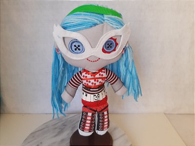 Pelúcia Monster High Ghoulia Yelps 30 cm usada