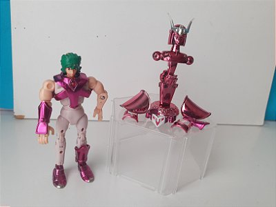 Boneco cavaleiro do zodíaco Andromeda Shun bronze com armadura parcial Bandai 1988 usado