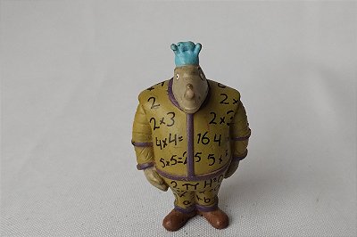 Miniatura vinil sólido do Quindim do Sítio do pica pau amarelo, 6 cm de altura