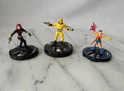 Heroclix, Wizkids,  Marvel characters, Neca  ,lote de 3