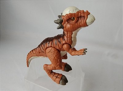 Dinossauro Paquicefalosauro articulado do Jurassic World Universal e Amblin, 16 cm comprimento 9 cm altura