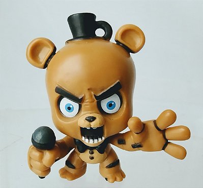 Miniatura de vinil Freddy FazBear do Five nights at Freddy's , 5 cm, usada