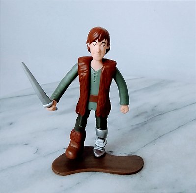 Boneco articulado Soluço do Como treinar o seu dragão 2, DreamWorks ,8 cm, usado