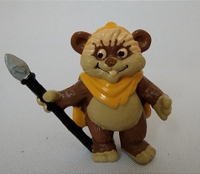 Mini figura de vinil  Ewok Star Wars LFL 1990, Disney Star tours , 5 cm