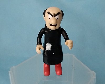 Mega bloks boneco Gargamel dis Smurfs, 9 cm