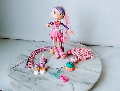 Boneca Betty Spaghetty com assessórios, Moose, 18 cm