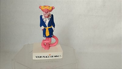 De 1989, Miniatura de vinil Pantera Cor de Rosa, your place or mine, ,7+1 cm de base de altura