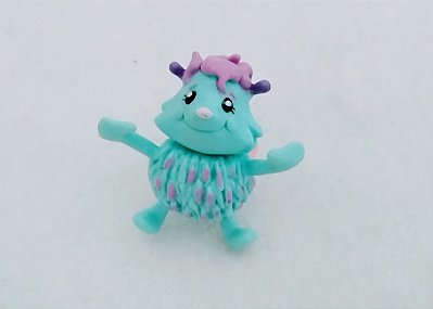 Miniatura de vinil Bibble da Barbie Fairytopia Mattel 2004 , 3,5 cm