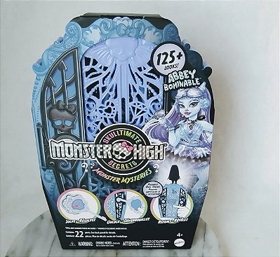 Boneca Monster High Abbey Bominable coleção Skultimate secrets monster mysteries nova,  lacrada