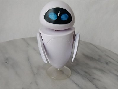 Robô Eve namorada do Wall-E Disney Pixar Mattel 2019, articulada, 10+1 cm de altura