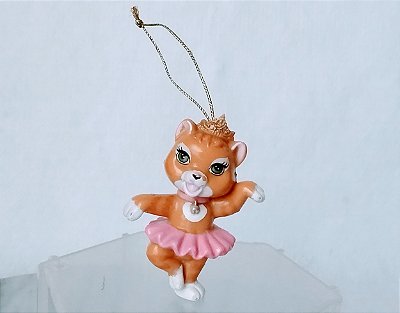 Miniatura de vinil Mattel 2006 gata Twyla mascote da Barbie Genevieve, 6 cm