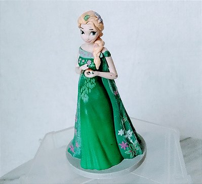 Miniatura Disney Frozen fever Elsa de 2015, 10,5 cmcm