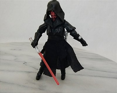 Boneco Darth Maul phantom Menace vintage collection incompleto