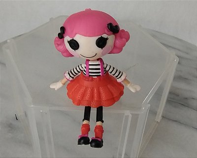 Mini Lalaloopsy Charlotte Charades 8cm sem acessórios mga