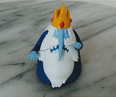 Miniatura de vinil estática di Rei Gelado da Hora da Aventura, Cartoon Network, 5 cm