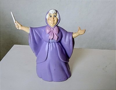 Miniatura Disney , Mattel 1992, Fada Madrinha da Cinderela, 7 cm
