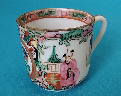 Xicara de café,sem pires ,chinesa fina feita casca de ovo, origem extinto Hong kong