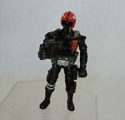 Boneco articulado piloto militar do jet A-6 da Chap  Mei, 10 cm