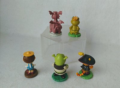 Mini bonecos Shrek e amigos de contos de fada 5 cm