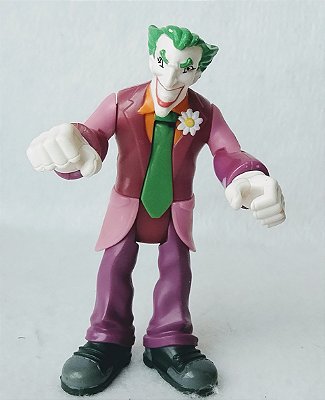Boneco Coringa com gravata com pistola DC comics, Mattel 2009,  12 cm