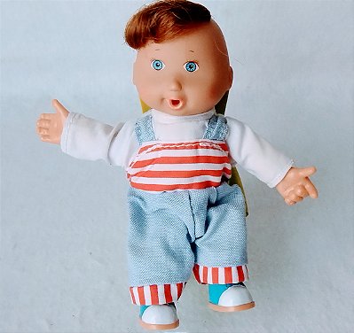 Boneco bem me quer cabelo castanho , da Estrela, 12 cm