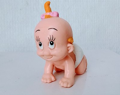 Miniatura PVC bebê Herman Disney Amblin 1987 5cm