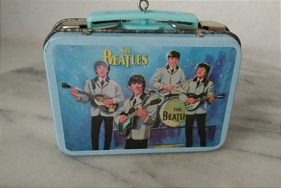 Mini Lata ornamental  Os Beatles enfeite natal, Apple Corps Ltd 2012