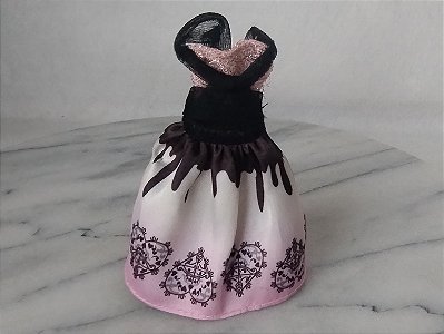Acessório boneca Monster High G1 vestido cupido