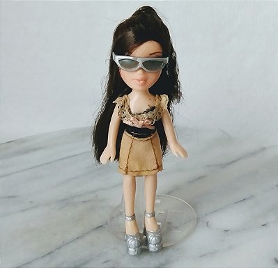 Boneca mini Bratz / Lil Bratz MGA 11 cm , de óculos