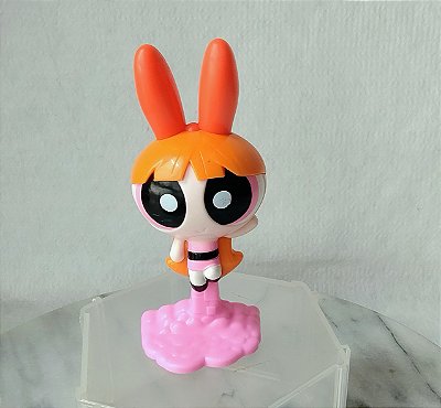 Boneca Florzinha bobble head, das Meninas poderosas CN , promoção Burger king 2018, 12 cm