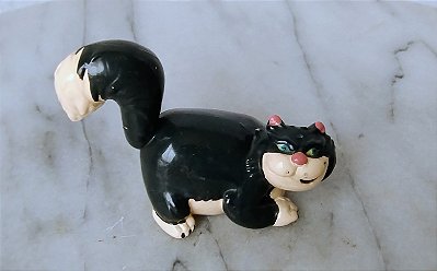 Miniatura Disney gato Lucifer da Cinderela, 6 cm