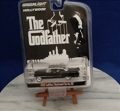Miniatura de metal Greenlight 2016 ,Cadillac Fleetwood series 60 do Poderoso Chefão, the Godfather, 9 cm, novo, lacrado