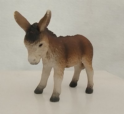 Miniatura de vinil Schleich 2002 filhote de burro 7x6 cm