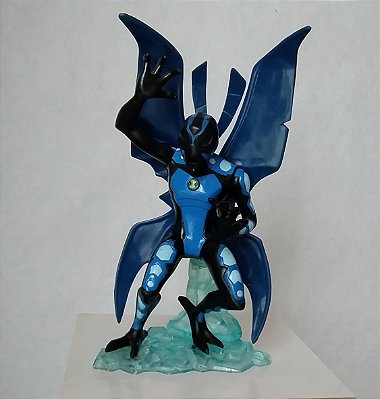 Boneco estático Friagem da coleção Ben 10 Cartoon Network, marca Globe Dragon, , 18 cm