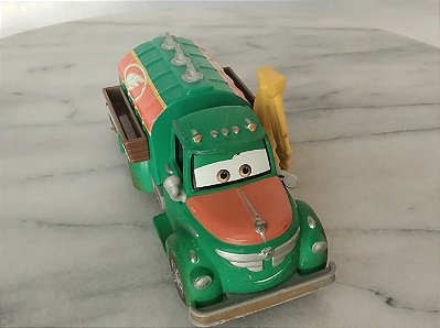 Caminhão tanque de combustível die cast Chug do Disney Planes 2, Aviões, Mattel 2014, 11 cm
