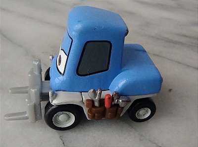 Aviões Disney Mattel , Miniatura de metal Dottie com ferramentas , 5cm comprimento, 3,5 cm altura