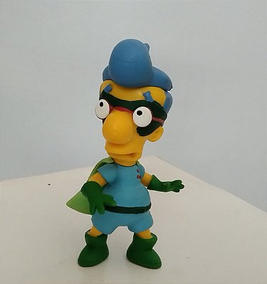 Boneco Milhouse radioativo 7 cm do seriado Os Simpsons Fox 2007