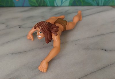 Anos 90, Miniatura Disney de Tarzan rastejando, 12 cm