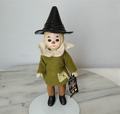 Boneco articulado Espantalho do Mágico de Oz 15 cm, marca Madame Alexander, coleção McDonald's 2008