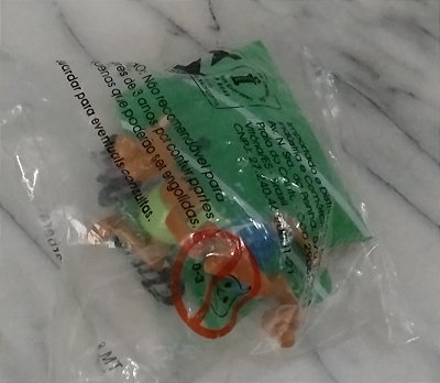 Scooby Doo Atleta 2007 , de corrida, coleção Bob's , 8 cm, com base, lacrado