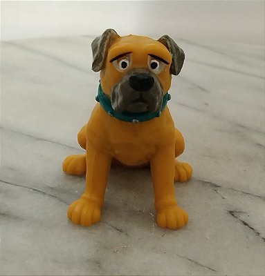Filhote de cachorro Mastim sentado, 4,5 cm do 101 dálmatas Disney, coleção McDonald's 2002