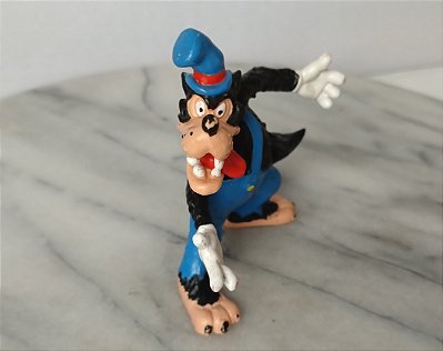 Miniatura Disney Lobo Mau da Bullyland ,pintada a mão, 8 cm